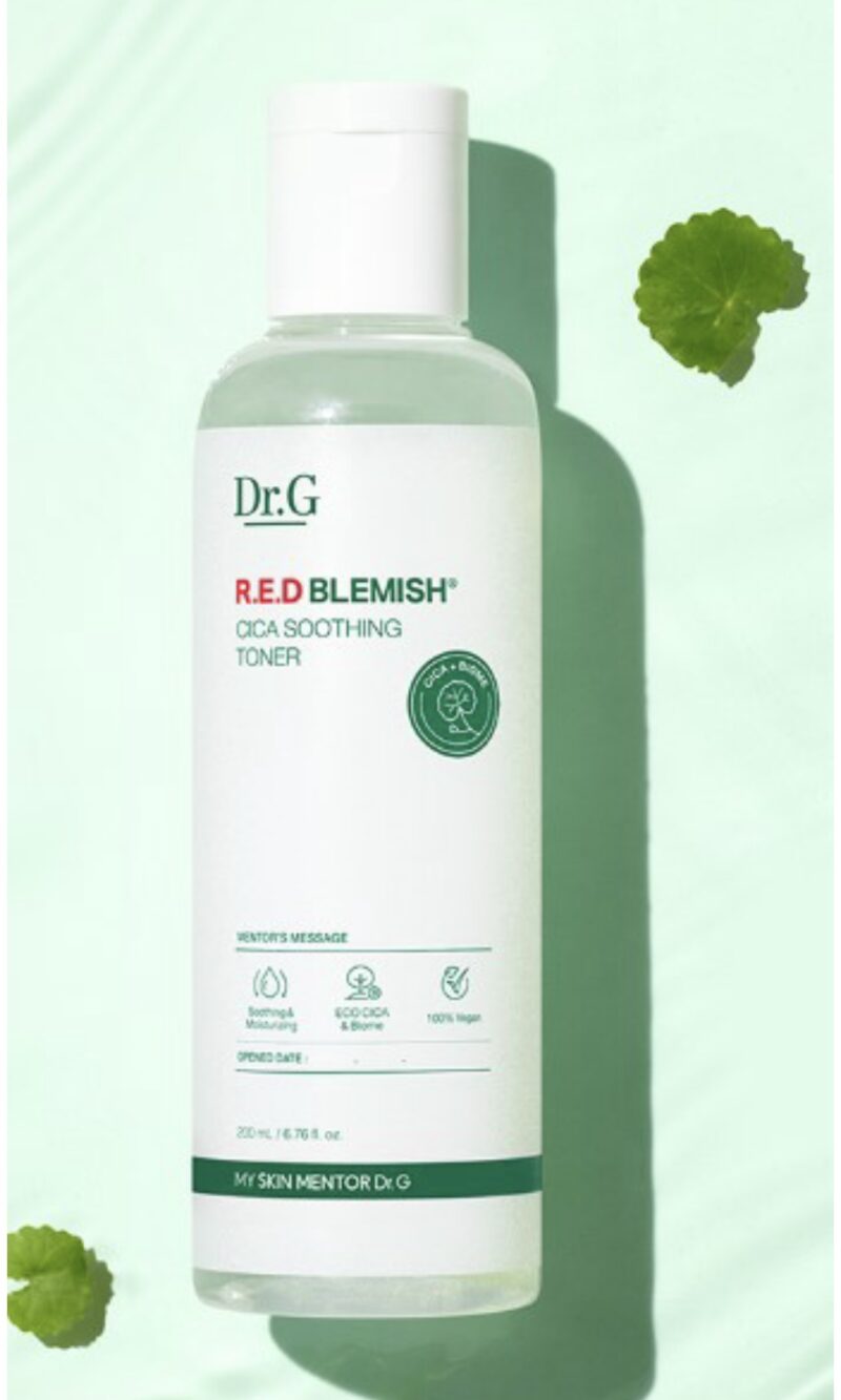 Dr. G Red Blemish Cica Toner 200 ml + Lotion 150 ml Set - Image 3