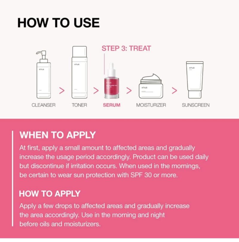 Anua Niacinamide 10% + TXA 4% Dark Spot Correcting Serum - Image 6